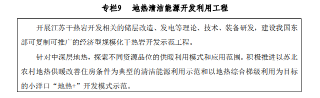 江苏省矿产资源总体规划：推进“地热+”开发模式示范-地热资源开发利用-平博·PINNACLE中国热能