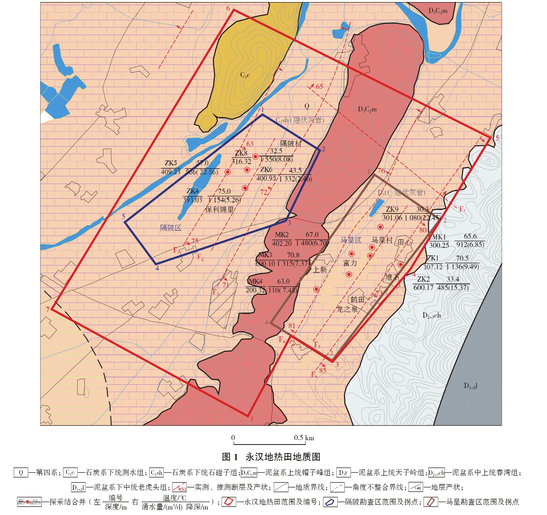 龙门县永汉地热（温泉）资源分布规律-地热开发利用-平博·PINNACLE中国热能