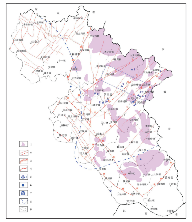 黄冈地区干热岩赋存条件及远景分析-中深层地热资源勘查-平博·PINNACLE中国热能